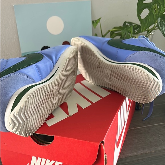 Nike Blue and Green Sneakers Classic Design - Picture 4 of 12